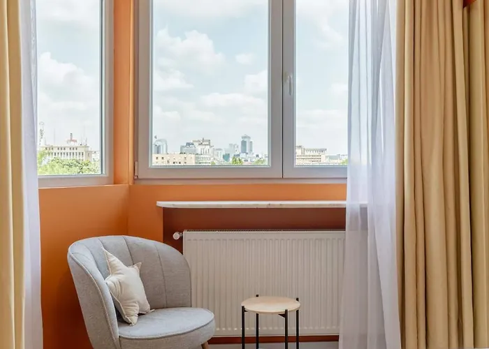 Apartment Amazing Style, Bright Colors, Balconies, 1br Near The Faculty Of Law